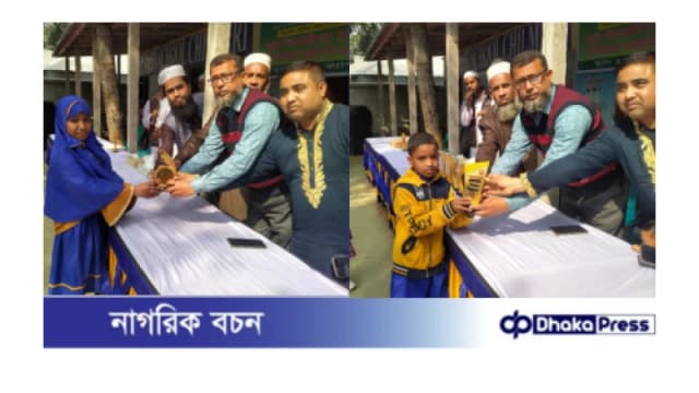চিলমারীতে ইসলামী স্কুল চিলমারীর কৃতি শিক্ষার্থীদের মাঝে সংবর্ধনা
