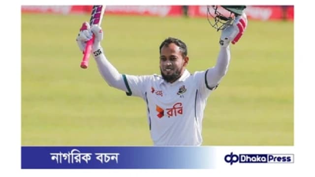 শততম টেস্টে মুশফিকের সেঞ্চুরির ঐতিহাসিক কীর্তি