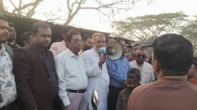 রাজশাহী-৬ (চারঘাট-বাঘা) আসনে ধানের শীষের প্রচারণা মিছিল অনুষ্ঠিত
