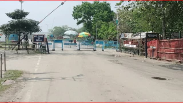 বুড়িমারী স্থলবন্দরে ৮ দিন আমদানি-রপ্তানি বন্ধ