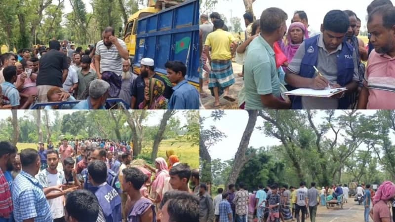 কুড়িগ্রামে ট্রাক-অটোরিকশা সংঘর্ষে নিহত ১, আহত ২